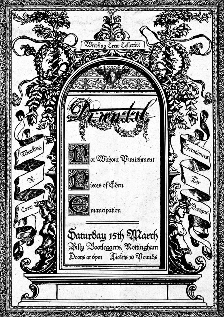 Back to the Midlands this March, courtesy of Wrecking Crew Collective.

15/03 - Billy Bootleggers, Nottingham

Tickets available via the link in our bio.

Promo by Harry Bates.