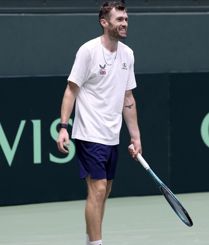 What an experience and opportunity for Giles👏

<a href="/gileshussey/">Giles Hussey</a> was selected to be apart of the GB Davis Cup squad as they prepare to take on Japan in an upcoming tie🇬🇧🇯🇵 

<a href="/TeamBath/">Team Bath</a> <a href="/the_LTA/">LTA</a> <a href="/DavisCup/">Davis Cup</a> 

#TeamBath #TeamGB
