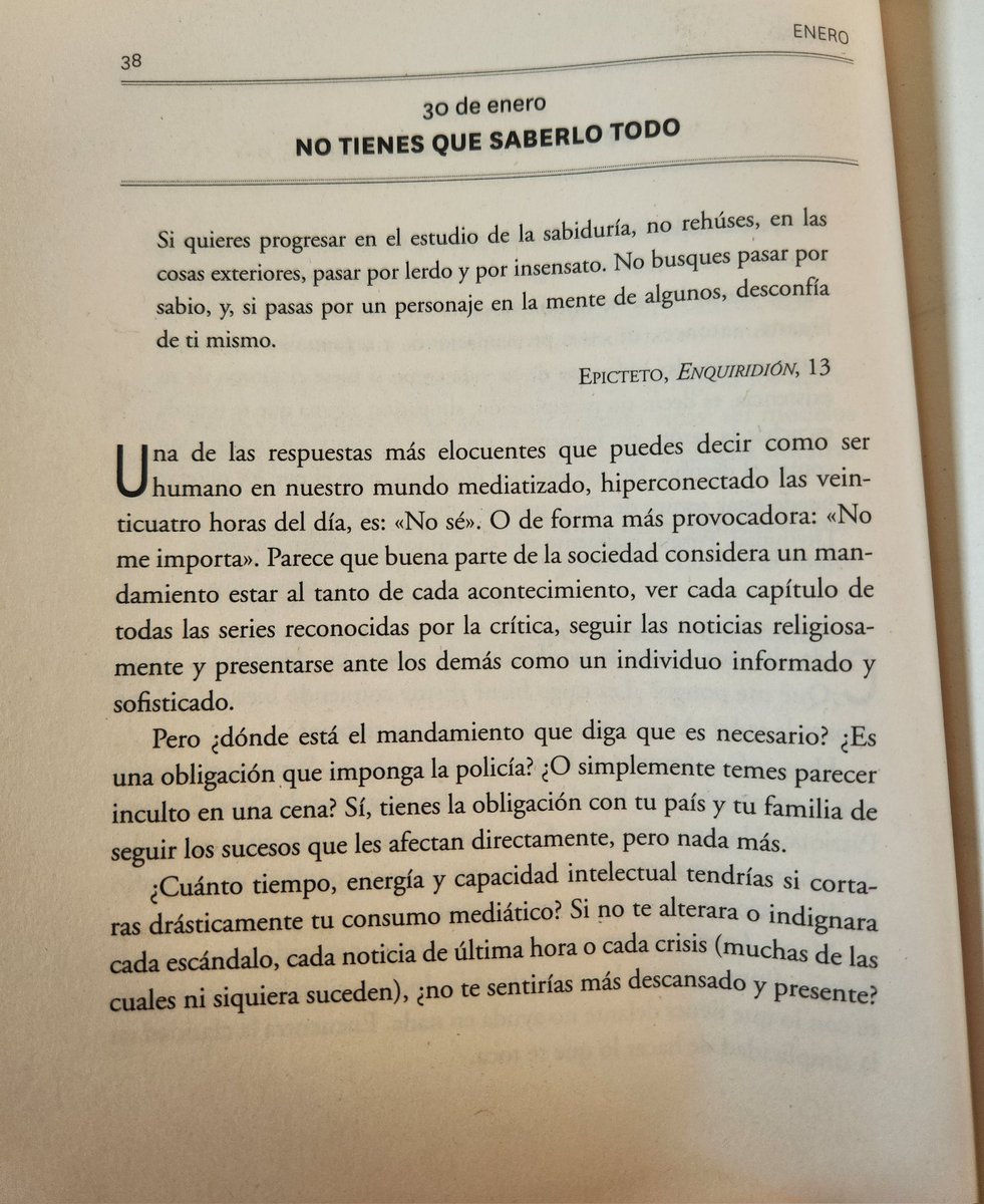 ElArteDeVivir__'s tweet photo. 30 de enero, NO tienes que saberlo todo. https://t.co/xOLGDDr4ru