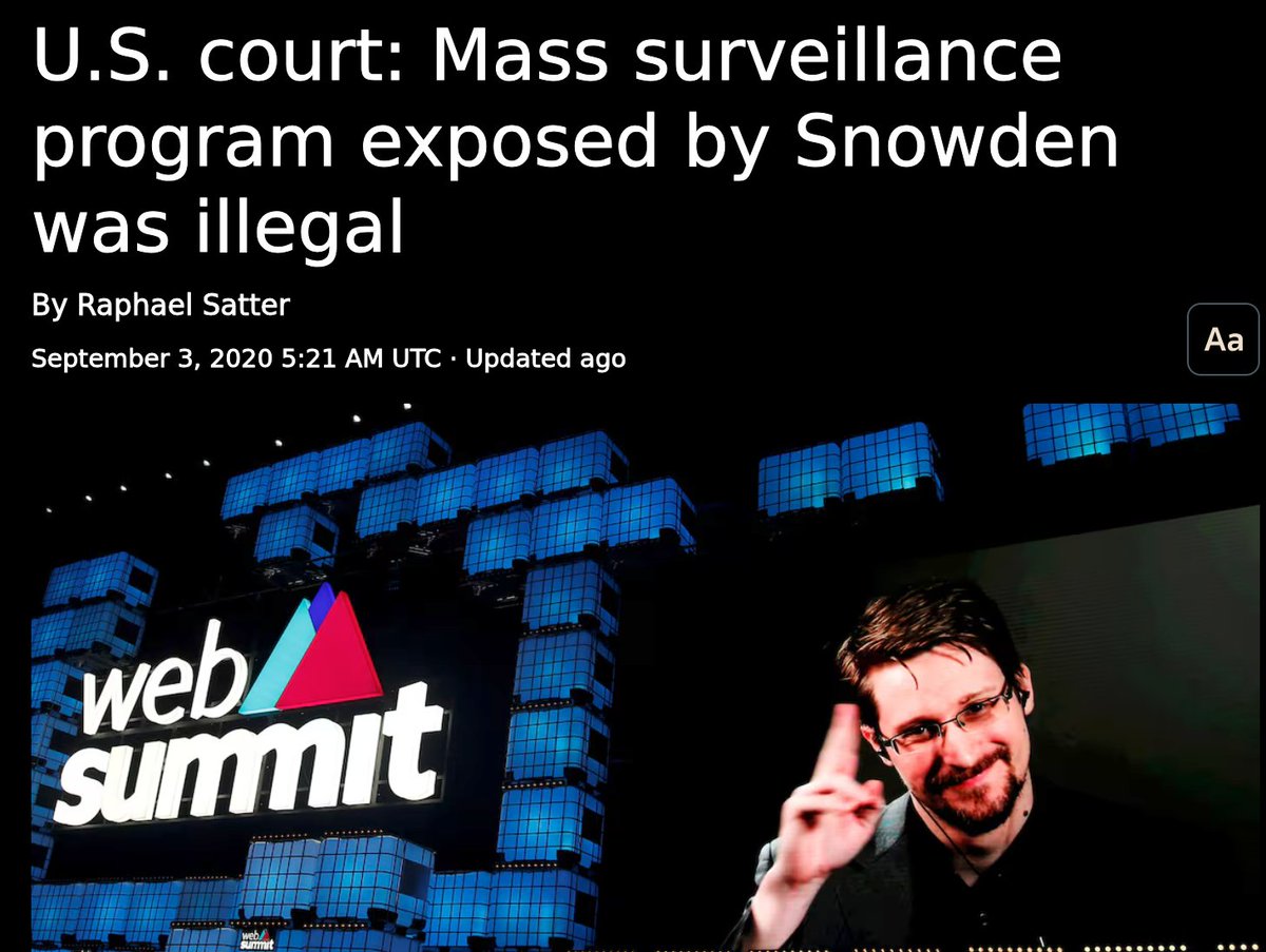 Snowden's tweet image. Tulsi Gabbard will be required to disown all prior support for whistleblowers as a condition of confirmation today. I encourage her to do so. Tell them I harmed national security and the sweet, soft feelings of staff. In D.C., that's what passes for the pledge of allegiance.