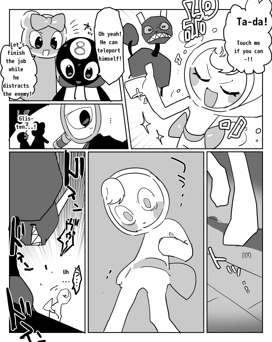 [reflective detective]  
Self-sacrifice 1/3 
#dandysworld #dandysworldart #reflectivedetective 