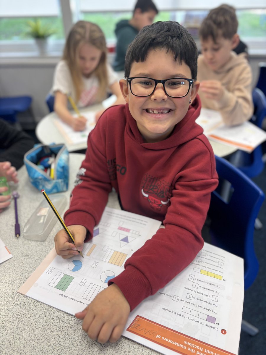 sthcpsbarry's tweet photo. #Tregaron and #StDavids are doing a fantastic job learning the difference between unit and non-unit fractions #mathematicsandnumeracy https://t.co/YU7ETEPChn