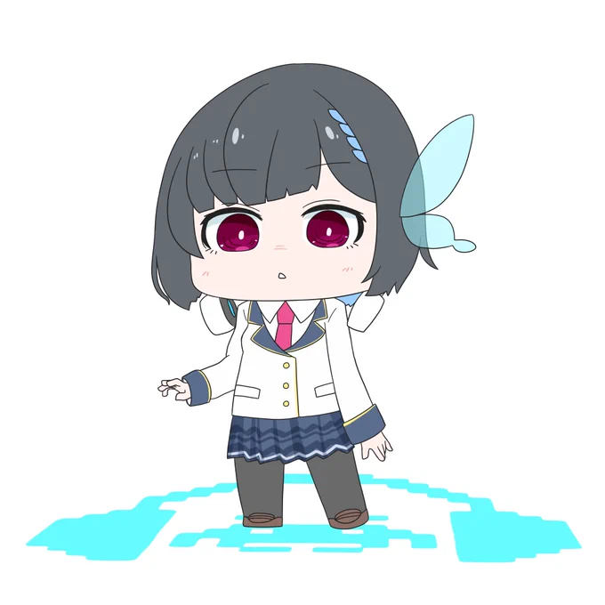 今日も一日グルーヴコースターフューチャーパフォーマーの氷芽川アリアちゃん#GC_Art 