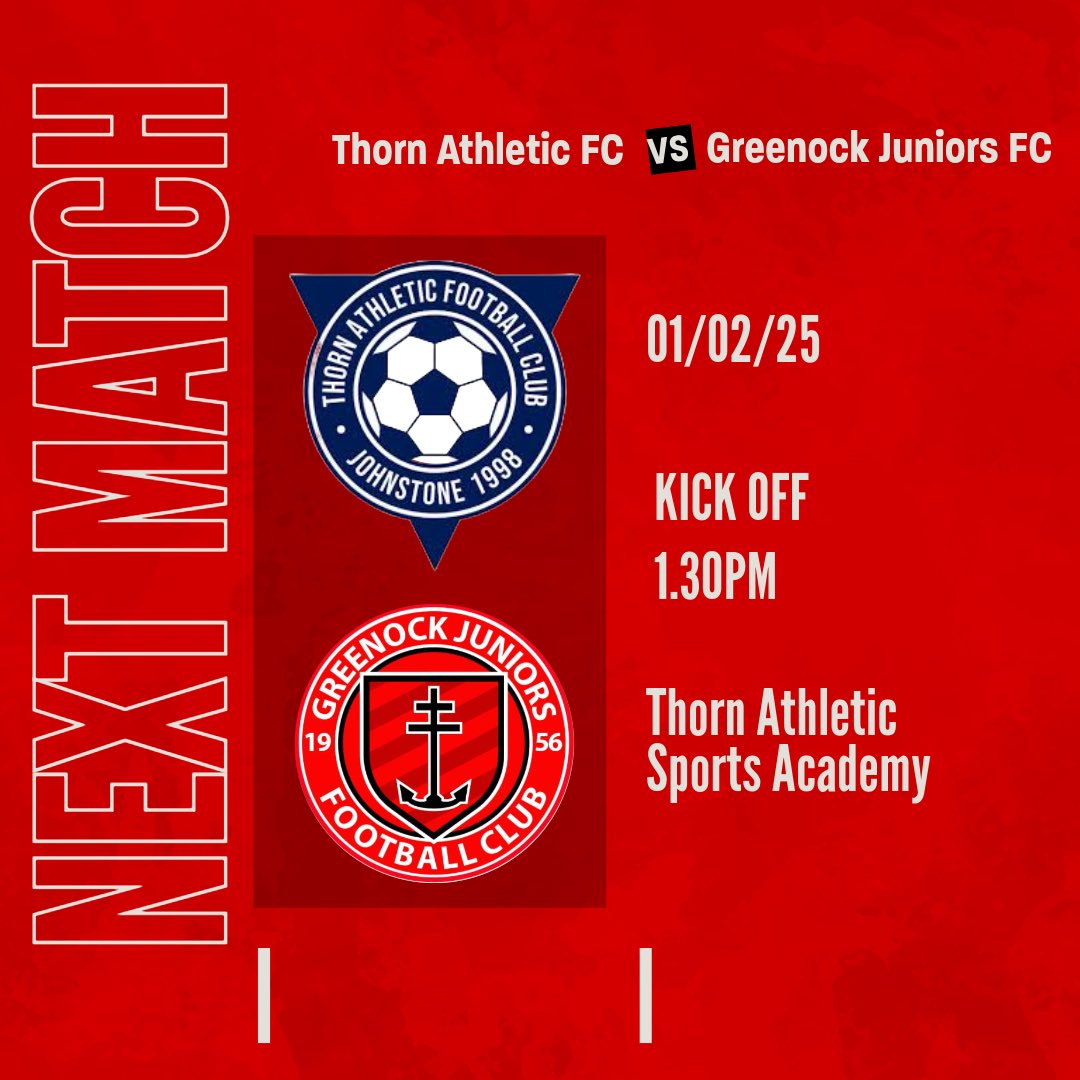 Greenock Juniors FC tweet media