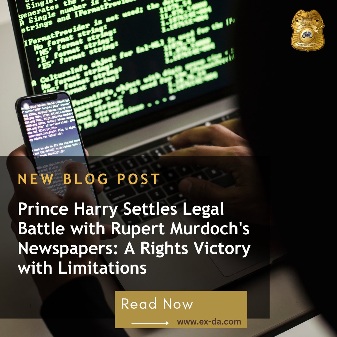 London — Britain's Prince Harry has settled his lawsuit against the U.K. newspaper group owned by media mogul Rupert Murdoch, News Group Newspapers, his lawyer told CBS News on Wednesday.

Read the full article here.
ex-da.com/prince-harry-s…