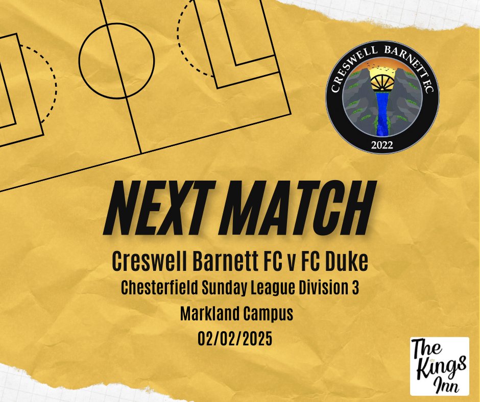 𝗠𝗔𝗧𝗖𝗛𝗗𝗔𝗬 𝟭𝟮 🔜⚽

High flying FC Duke are the visitors to Markland Campus this weekend.