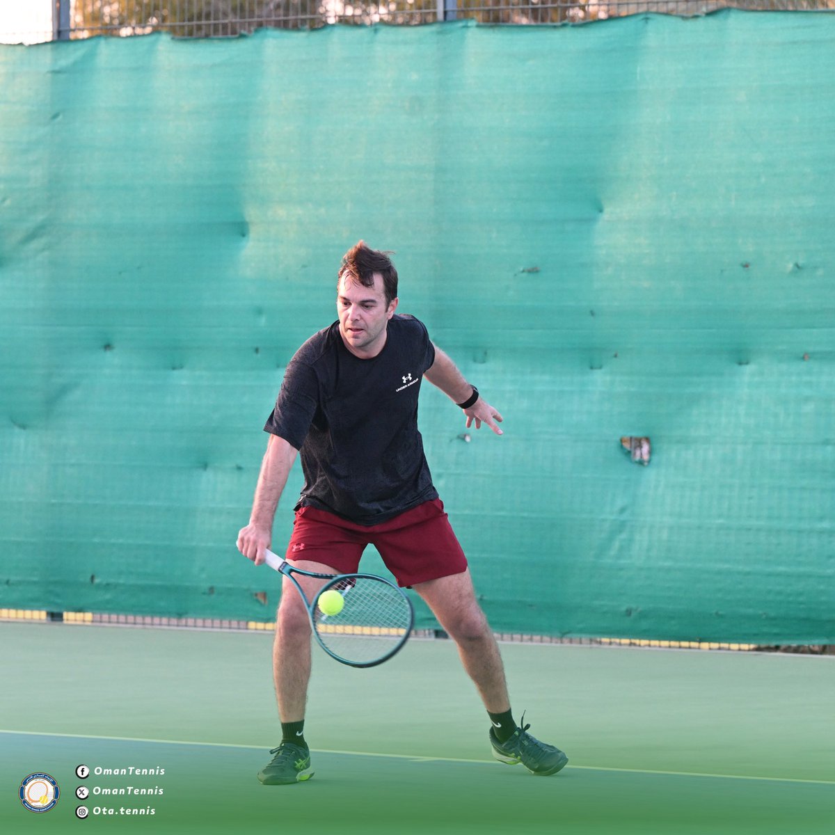 OmanTennis's tweet photo. 🏅🔥 منافسات مشتعلة ومستويات فنية رائعة في بطولة عمان المفتوحة للتنس!
شهدت المباريات مواجهات قوية بين اللاعبين، حيث أظهر المشاركين أداءً مميزًا يعكس تطور رياضة التنس في سلطنة عمان. 🎾💪

#بطولة_عمان_المفتوحة_للتنس #OmanTennis https://t.co/JaHchq93lU