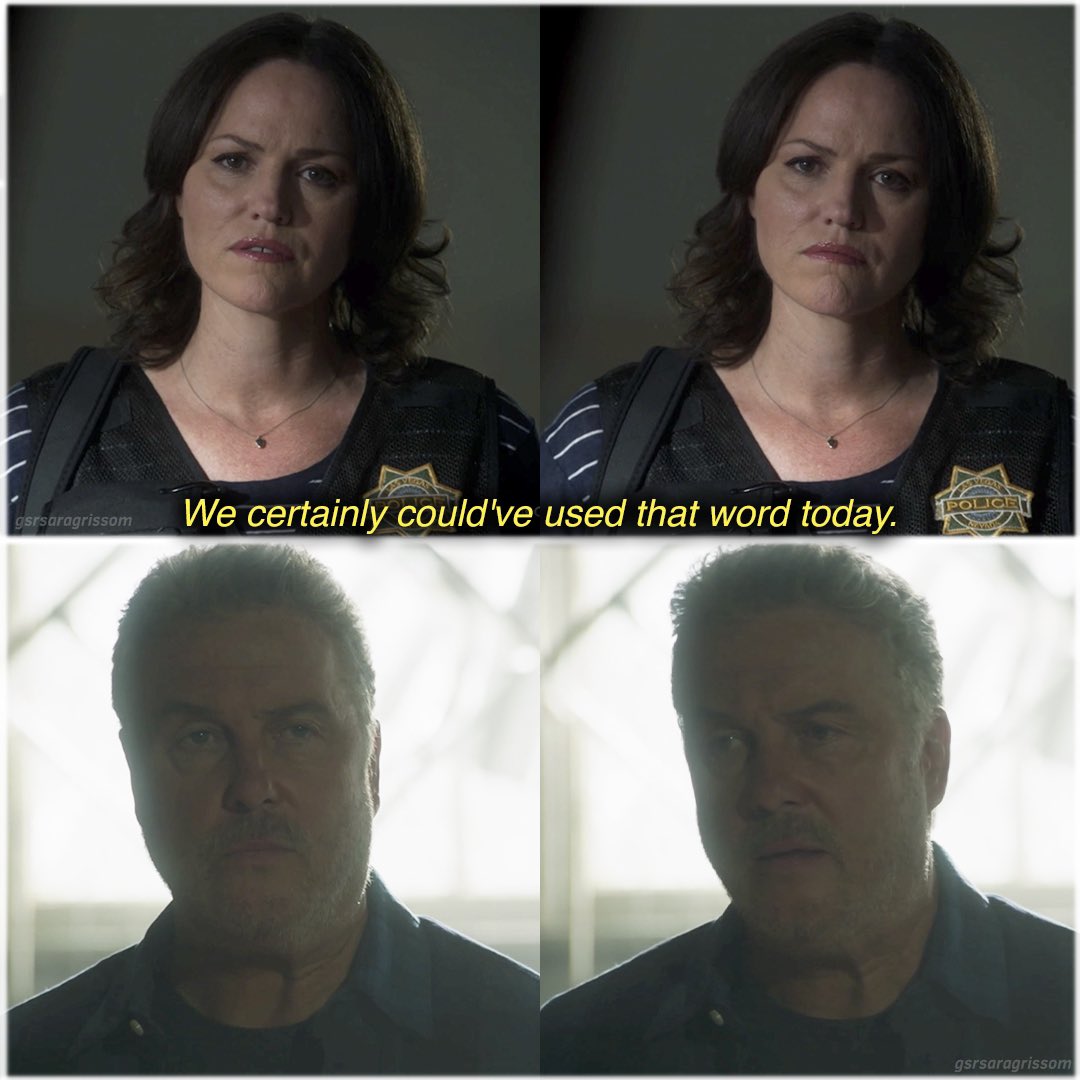 gsrsaragrissom's tweet photo. Awkward…
#csi #csilasvegas #gilgrissom #williampetersen #sarasidle #jorjafox #sidle #grissom #lefox #billypetersen #csivegas #cbs #drama https://t.co/Vbt97md7He