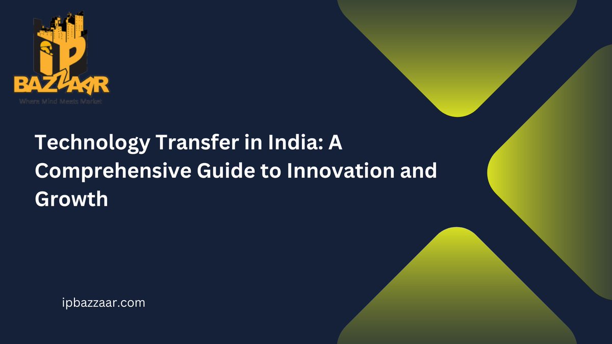 Technology Transfer in India: A Comprehensive Guide to Innovation and Growth linkedin.com/pulse/technolo…