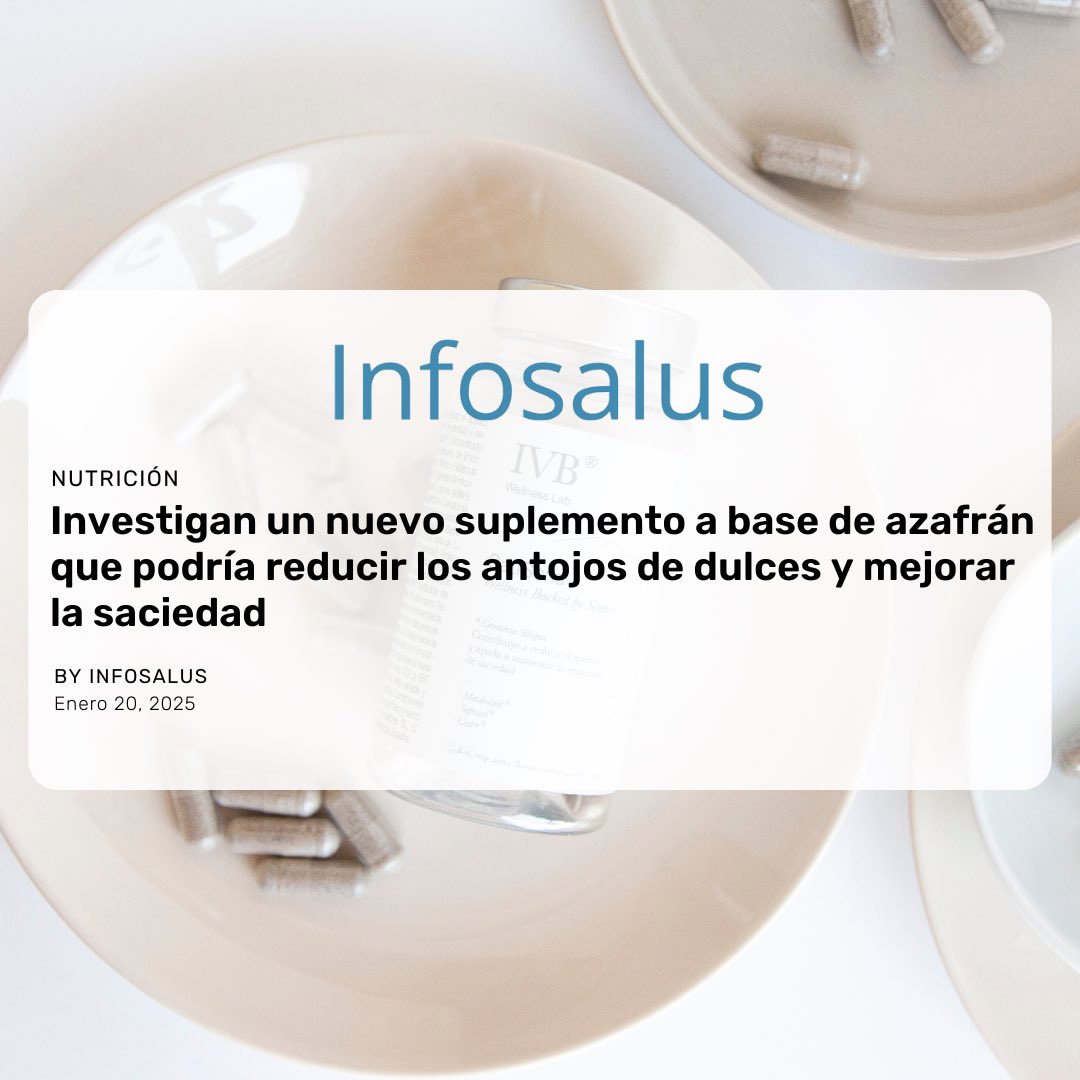 ivbwellness's tweet photo. ✨ ¡Gran noticia! En colaboración con la @UCV_svm , iniciamos un ensayo clínico para evaluar cómo SatiSens ayuda a reducir el apetito y el hambre emocional. 💙💪

https://t.co/eBMMVYC5aT https://t.co/Gaf5NT1JRg