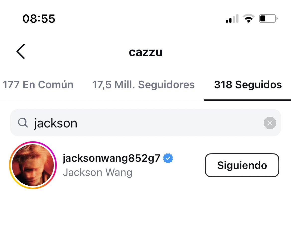 JACKSON EMPEZÓ A SEGUIR A CAZZU Y CAZZU EMPEZÓ A SEGUIR A JACKSON JEOWIDUE NO TENGO MAYÚSCULAS MÁS GRANDES AGUANTE ARGENTINA AGUANTE SAN JUSTO LOCO