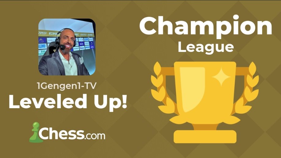 1 More Step Into The Highest Division In <a href="/chesscom/">Chess.com</a> 
#Road_To_Rank_1 #Road_To_Legend
Streaming @ Mid Night Twitch/Youtube