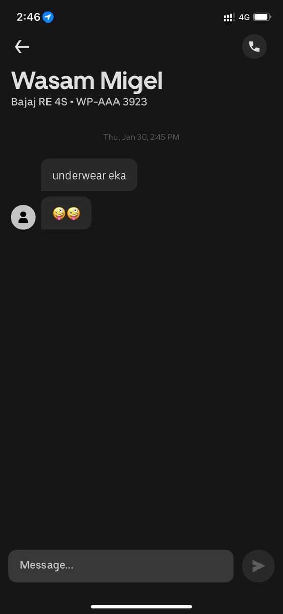 diyasenn's tweet photo. Ladies, beware this of pervert when you are using @Uber in Colombo. This sickening piece of dirt had sent these messages to my wife right before ending the trip. She has lodged a complaint and Uber is "reviewing" it so far. Idk whether there will be any actual action. Be safe. https://t.co/Dn8NIaqEaI