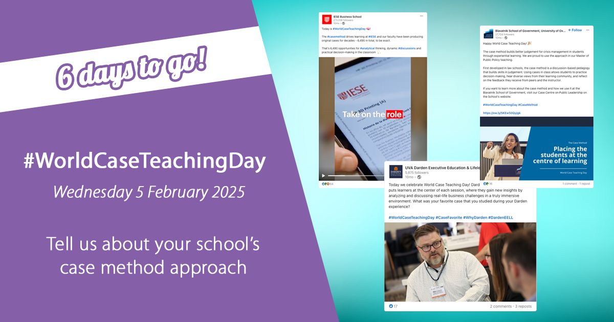 #WorldCaseTeachingDay tweet media