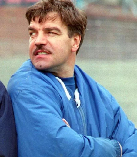 A young Sam Allardyce, who started his managerial career as player-manager of Limerick FC.

Back when Big Sam wasn't so big.