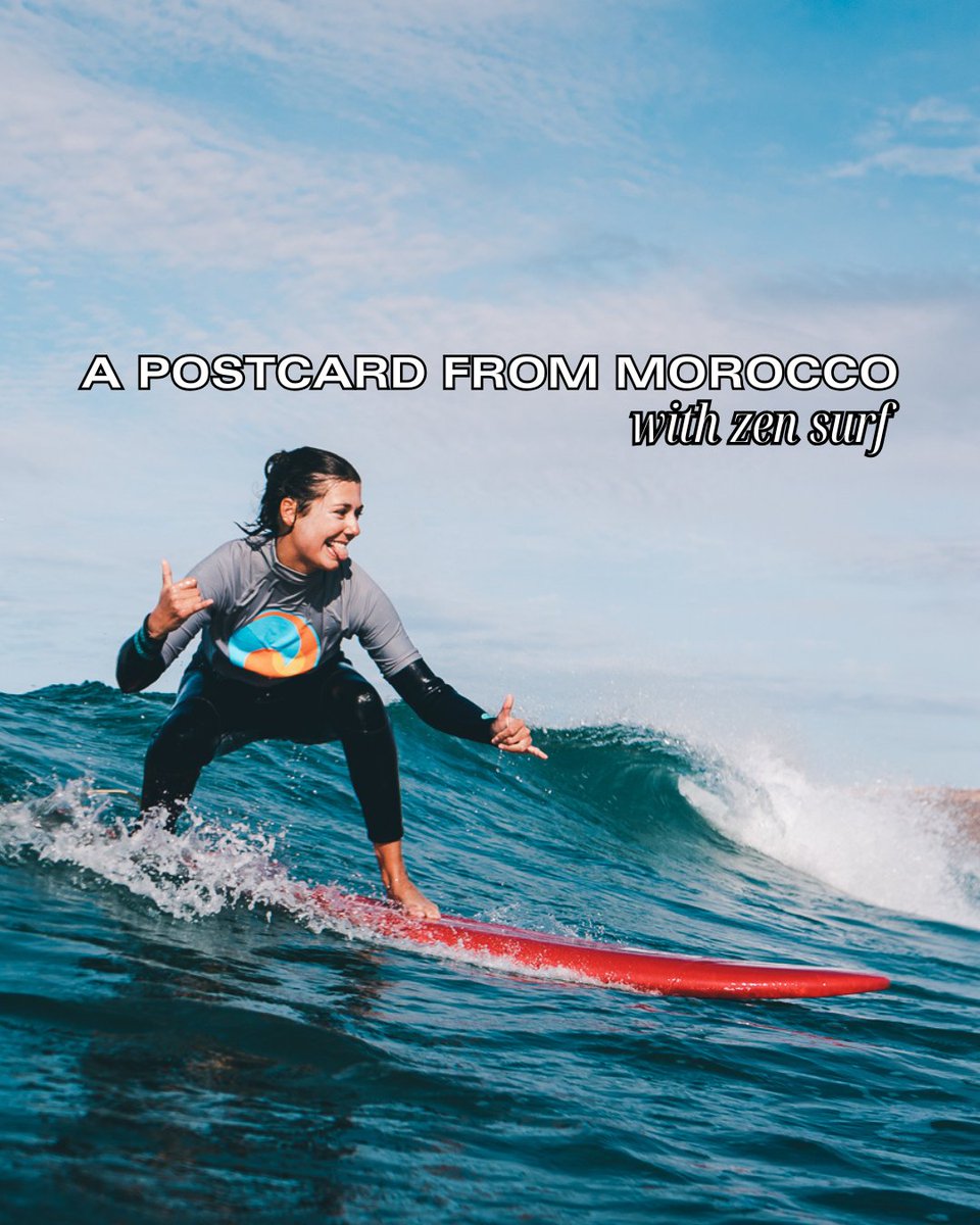 SurfGirlMag's tweet photo. Zen Surf is one of our top picks for surf travel this year.

FInd out more by checking out our 2025 Surf Travel Hot List! 🏄‍♀️

https://t.co/ozpzaA1T3I

📸 Zen Surf 

#surfmorocco #surftravel https://t.co/dMfz1EPkod