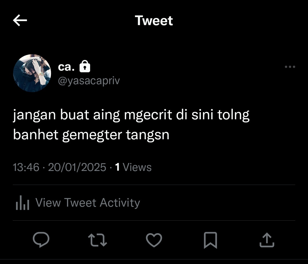 Galih itu biasanya bertindak sebagai manusia yang ditempa tata krama. Namun, hari itu hilang semua Galih yang biasa ia jumpa. Yasa bingung, ini kenapa?

—

soonhoon few tweets au 🔞 • part of Satu Atap universe.
written by hoonieangel, 2025.