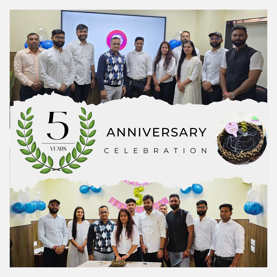 ChoicetechSyst1's tweet image. Cheers to 5 amazing years of growth, memories, and milestones! Here’s to many more! 🎉 

#AnniversaryCelebration #5YearsStrong
#choicetechsystems
