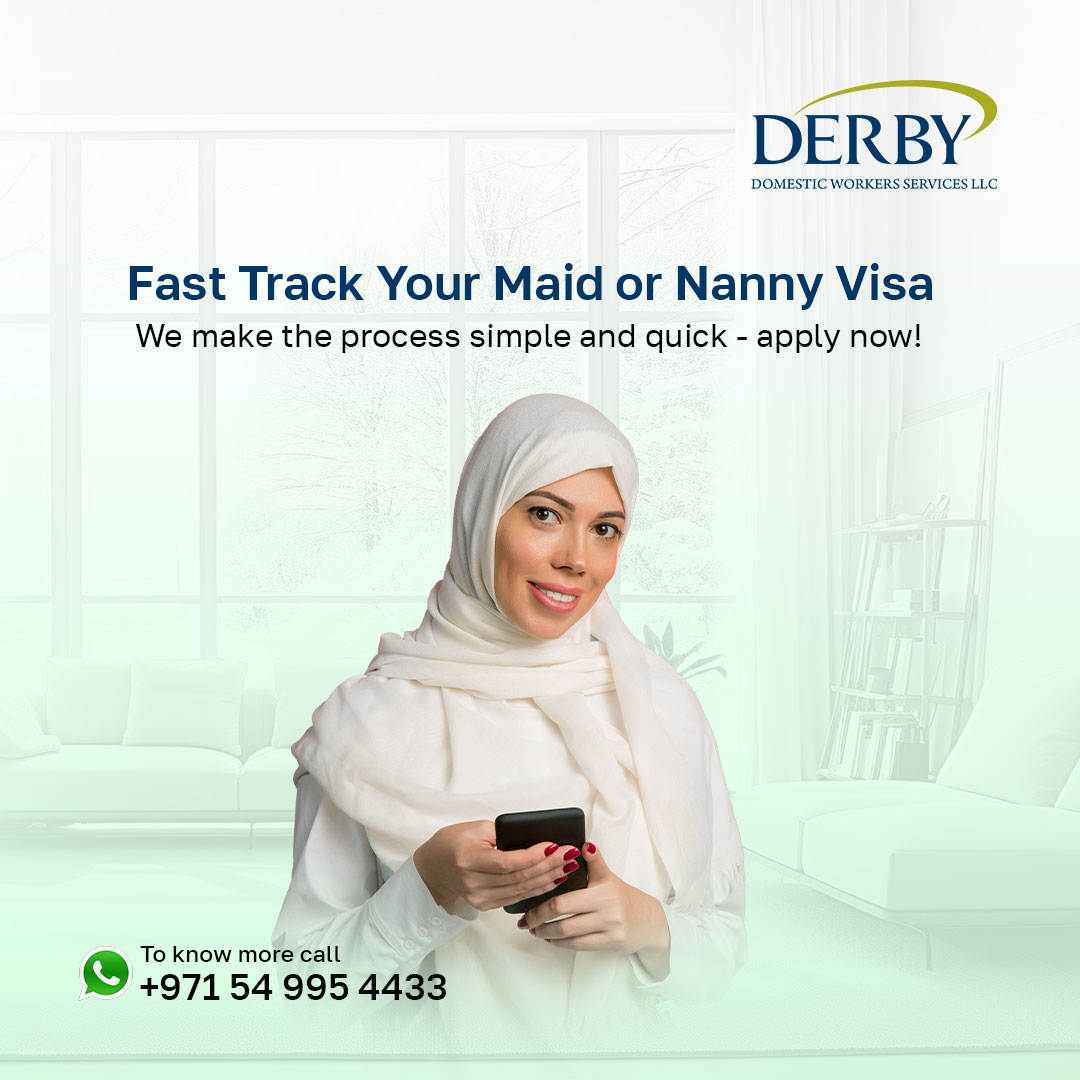 DerbyVisaCenter's tweet photo. ⏩Fast Track Your Maid or Nanny Visa⏩

Need your maid or nanny’s visa processed quickly? We’ve got you covered!

With our simple and fast application process, you can get your visa approved in no time.

To know more📞+971 54 995 4433

#derbytadbeercenter #FastTrackVisa #MaidVisa https://t.co/q7QhrTtgY1