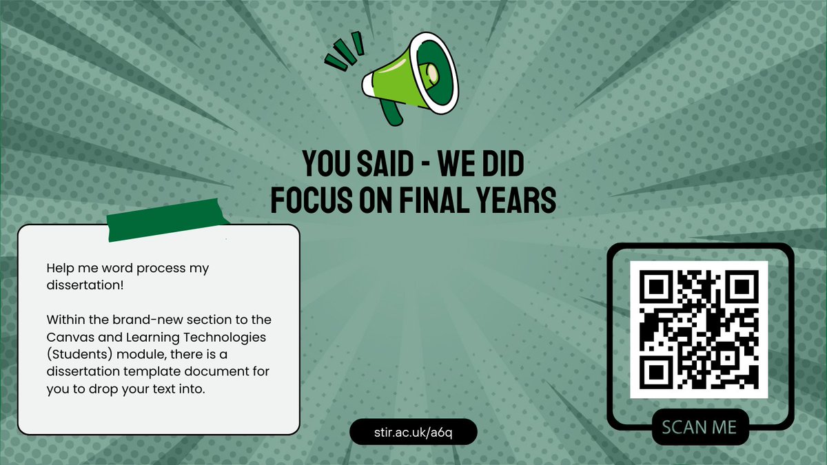 isstirling's tweet image. Make your @StirUni dissertation writing process easier with our custom template! 📄 Download it now and get started on the right foot. #StirFinalYear #DissertationTemplate #StirDissertationWeek