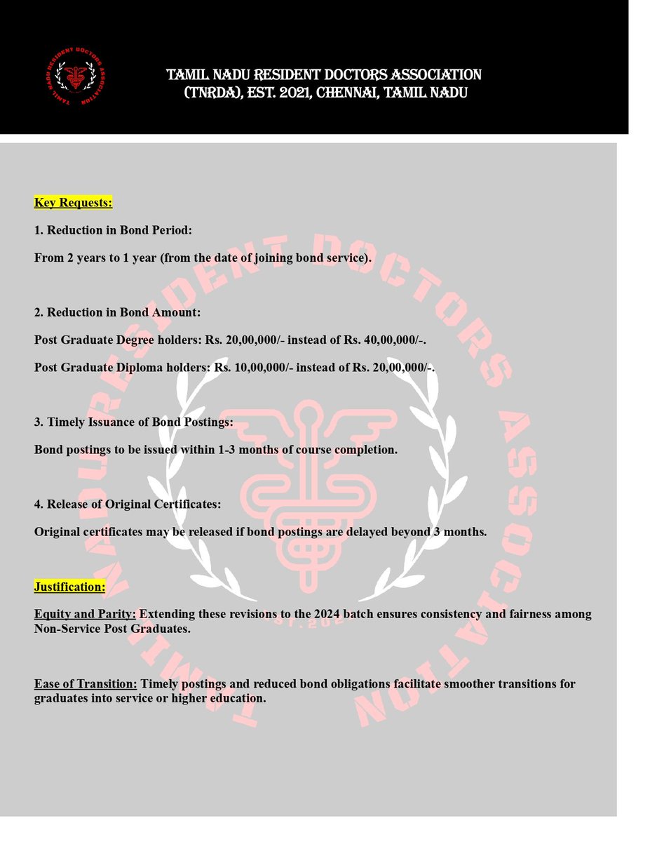 NaduDoctors's tweet photo. Request letter to the Honourable Director, Directorate of Medical Education, Tamil Nadu.

(2/n)
#MedTwitter
@FAIMA_INDIA_
@NewIndianXpress
@Xpress_edex @timesofindia @TimesNow @DinamaniDaily @sunnewstamil @medicaldialogs @IMAIndiaOrg @imajdnnational https://t.co/vSmjA2Buwu