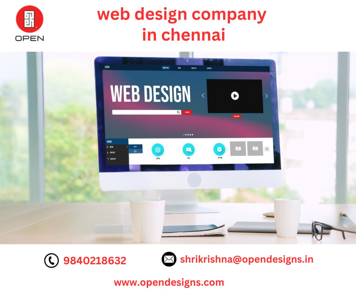 OpenDigital6's tweet photo. OpenDesigns is best known for its result-driven website design. With 20+ years of experience in website design services we offer better solutions. OpenDesigns is one of the best web design company in chennai.

#openesigns #bestwebdesigncompanyinchennai #webdesignservices https://t.co/LFgY7nJXWX