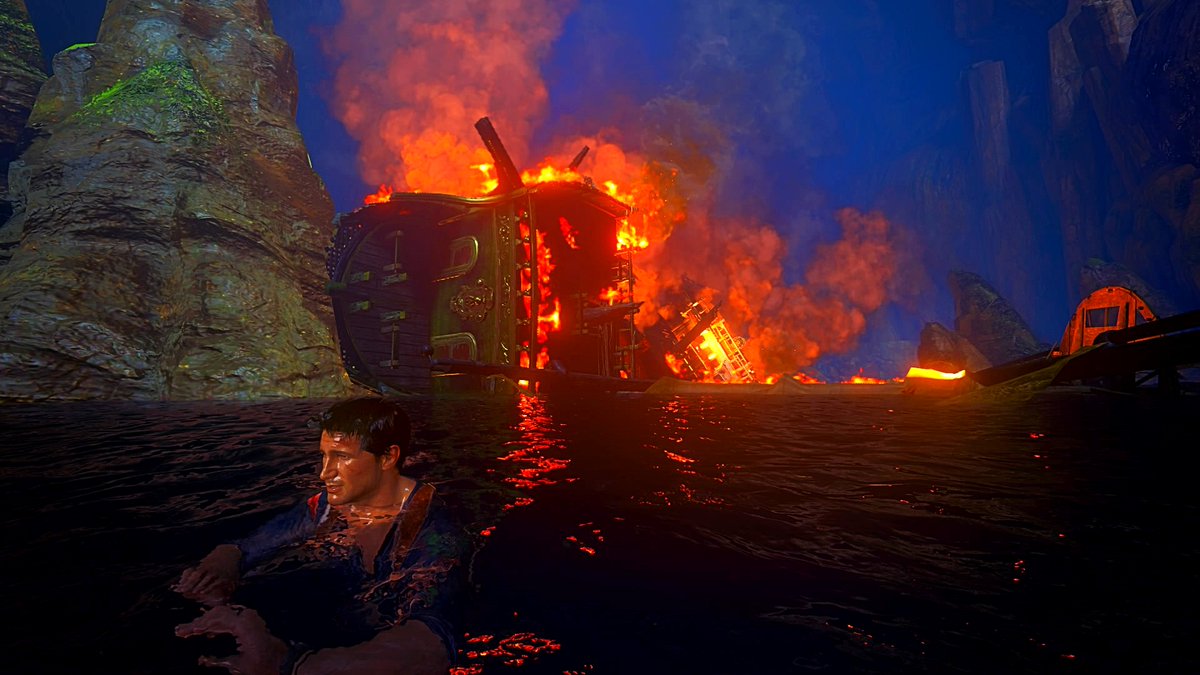 13brevkasse's tweet photo. #Sam #Piracy #Uncharted4 #Gold #Frigate #Brother #VPRT #Fregat #CharlesII #TreasureHunter @capricornobb #Fire #Shipswreck #ThePhotoMode #Privateering #SeriesX #TheFancy #XboxShare #Explosion #Drake @cr0bar #Thief #Uncharted #PS5Share #Cave #NaughtyDog #Deuteragonist https://t.co/hdKgmPrs4Y