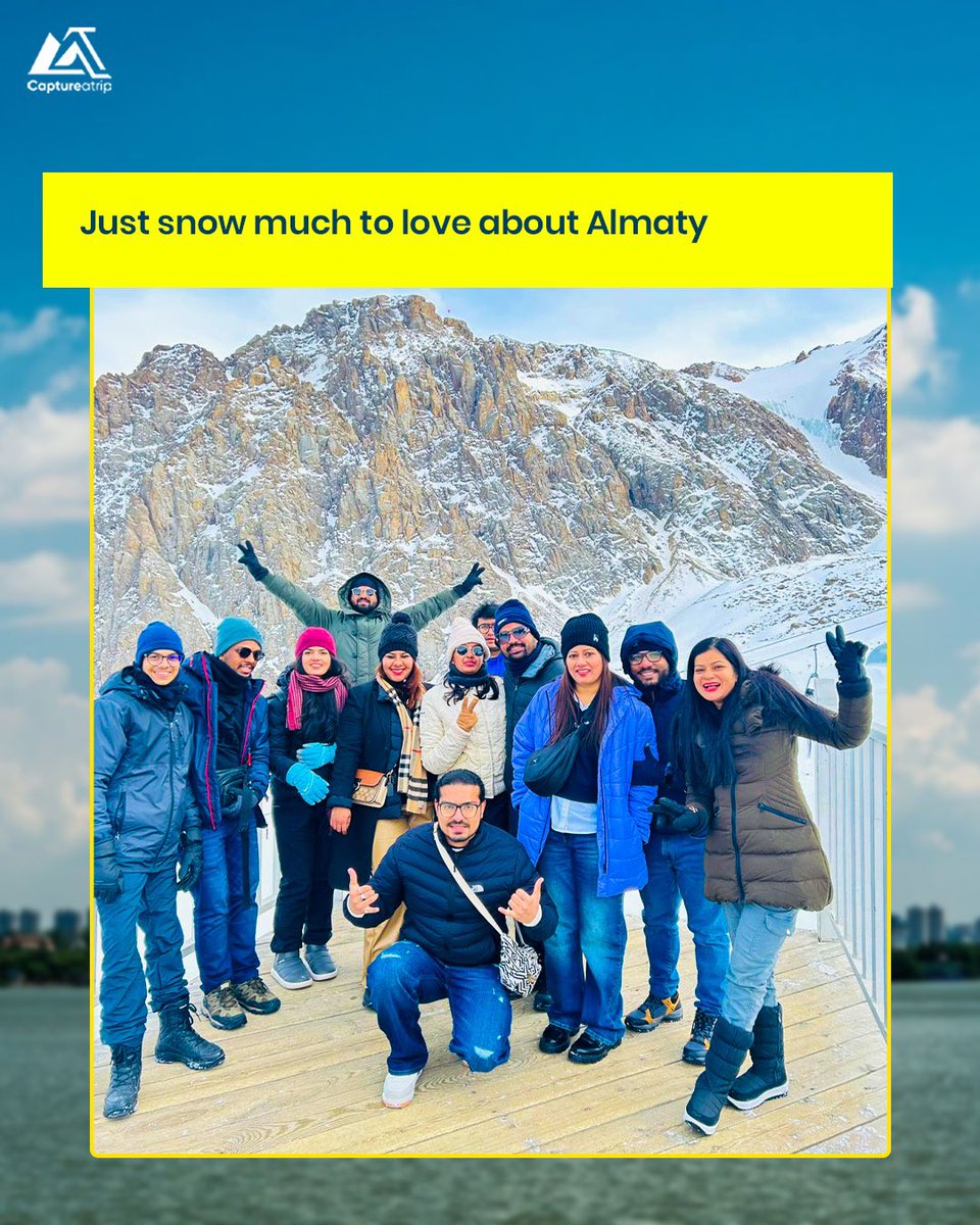 captureatrip's tweet photo. Almaty is calling, and adventure is waiting 🫣

From the majestic mountains to the vibrant city life, this is a place where memories are made 🤌🥰

Ready to explore? Let’s go! 🤭

Join our fun community departures: 
➡️ 20th February 
➡️ 01st March
➡️ 13th March https://t.co/3qDV7lNqNn