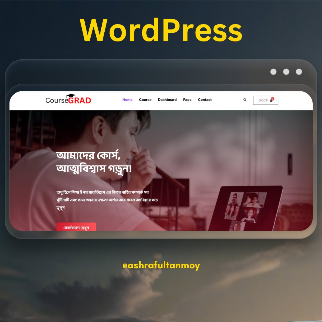 tanmoy7ash's tweet photo. 1️⃣ The Power of a Great Website!
🔥 A well-designed website is your 24/7 salesperson! I craft high-converting WordPress, Wix, and Shopify sites that make an impact. 🚀
📞 Let's build something amazing—book a free consultation today!

#WebDesign #WordPressExpert #EcommerceGrowth https://t.co/MUKre3Cd3B