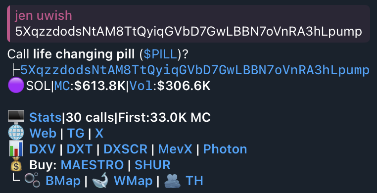 callcentertg's tweet photo. The Call Center ☎️ $PILL 23x

Caller: @adultarts 
Call mcap: 613k 
High mcap: 14.5m 
Profit: 23x

Join: https://t.co/aPMX718qUH https://t.co/DCmxM82nvb