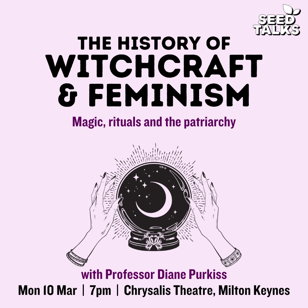 Chrysalis Theatre MK (@chrysalismk) on Twitter photo Join us for <a href="/SeedTalks/">Seed Talks</a> The History of Witchcraft & Feminism on 10th Mar.
Explore modern witchcraft in a new light and its connections to feminism.
Book your tickets here - eventbrite.co.uk/e/the-history-…
#chrysalismk #SeedTalks #WhatsOnMK #Witchcraft #Talk #Feminism Join us for <a href="/SeedTalks/">Seed Talks</a> The History of Witchcraft & Feminism on 10th Mar.
Explore modern witchcraft in a new light and its connections to feminism.
Book your tickets here - eventbrite.co.uk/e/the-history-…
#chrysalismk #SeedTalks #WhatsOnMK #Witchcraft #Talk #Feminism