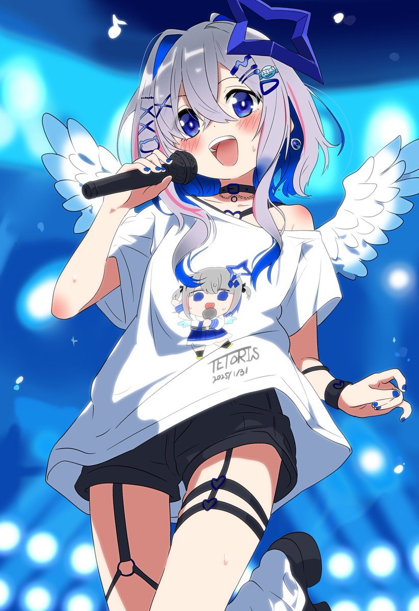 天音かなた 「かなたそ歌枠良かった あとずっとテトリス聞いてたからかなたそのテトリス嬉しすぎる」|ヤブＱ＠C108土曜_東7_E-45aのイラスト