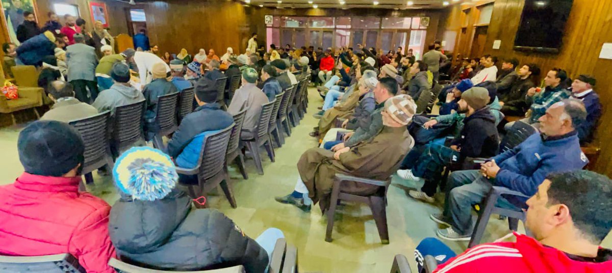 JKNC (@jknc_) on Twitter photo Party General Secretary/MLA Khanyar <a href="/AliMSagar_/">AliMuhammadSagar</a> today presided over an office bearers meeting of Block Khanyar -(Old) at party headquarters Nawa i Subah. PP JKYNC Kashmir/MLA Hazratbal <a href="/salmanalisagar/">Salman Sagar</a> also attended the meeting. A vote of thanks to the voters and feedback from Party General Secretary/MLA Khanyar <a href="/AliMSagar_/">AliMuhammadSagar</a> today presided over an office bearers meeting of Block Khanyar -(Old) at party headquarters Nawa i Subah. PP JKYNC Kashmir/MLA Hazratbal <a href="/salmanalisagar/">Salman Sagar</a> also attended the meeting. A vote of thanks to the voters and feedback from