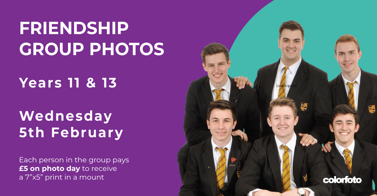 To our Parents/Guardians:
Years 11 &amp; 13 photo day will be on the 5th of February!