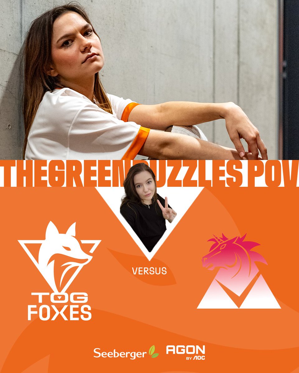 PLAYOFFS!🧡
Einhörner sind genauso wie ihre Chancen auf Weiterkommen nur Fabelwesen!😼

🆚@pxu_valorant
🕖19:00 Uhr
🎥twitch.tv/thegreenpuzzles

#NoFuchsGiven