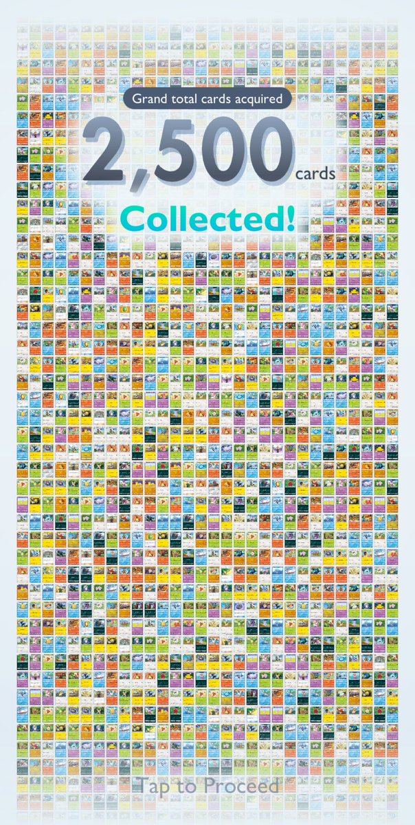 This means I’ve opened around 500 packs…

The odds of an immersive are is around 1 in 91 packs…

The odds of a gold art card is around 1 in 500 packs…

I’VE HAD NONE OF EITHER?!?! <a href="/PokemonTCGP/">Pokémon TCG Pocket</a> please make them more common just for me this is a sick and twisted joke