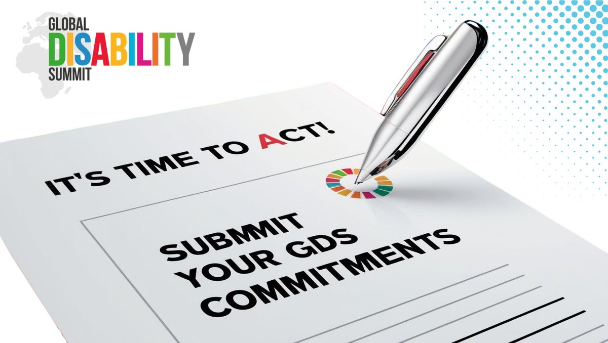 🖊️ What are GDS Commitments &amp; why do they matter?

Commitments at GDS turn pledges into real action for disability inclusion, pushing governments, businesses &amp; civil society to create lasting change.
The best commitments will be showcased at #GDS2025! 

More details⬇️