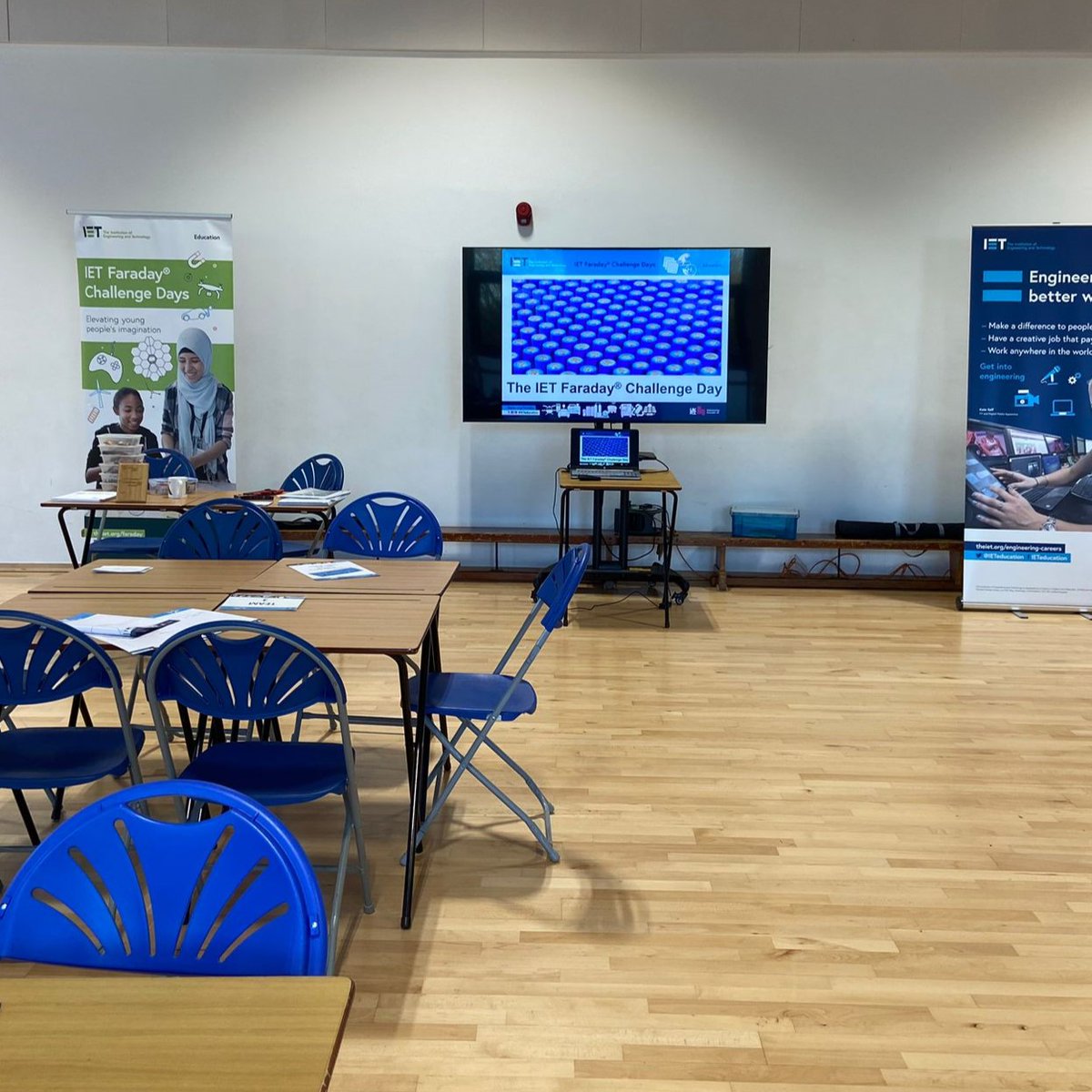 Today <a href="/Granville_alp/">Granville Academy</a> are hosting the #IETFaradayChallengeDay, with teams from <a href="/PingleAcademy/">The Pingle Academy</a> and <a href="/deferrers/">The de Ferrers Academy</a>.

A great day so far with some fantastic ideas being generated by all the teams.

#Engineering #FutureEngineers #NextGeneration #STEM @IETeducation