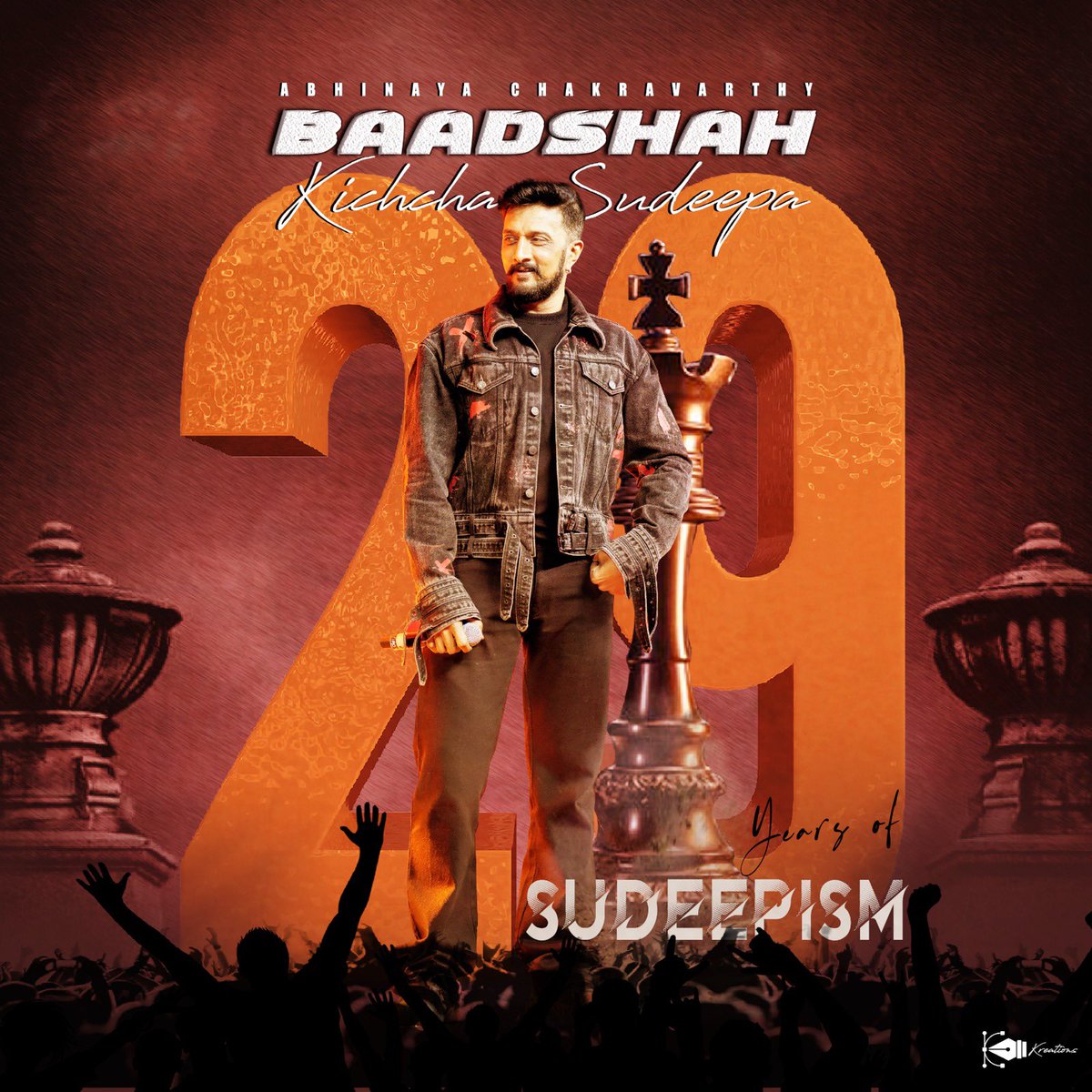 Kiccha Sudeep Trends™ (@thesudeeptrends) on Twitter photo Here is the CDP to Celebrate Abhinaya Chakravarthy <a href="/KicchaSudeep/">Kichcha Sudeepa</a> 's 29 Years Incredible Journey In Indian Cinema
You have been an epitome of acting and performance.Thank you anna for the best moments you have given us to celebrate you in the theatres !! Let’s welcome the 30th Here is the CDP to Celebrate Abhinaya Chakravarthy <a href="/KicchaSudeep/">Kichcha Sudeepa</a> 's 29 Years Incredible Journey In Indian Cinema
You have been an epitome of acting and performance.Thank you anna for the best moments you have given us to celebrate you in the theatres !! Let’s welcome the 30th