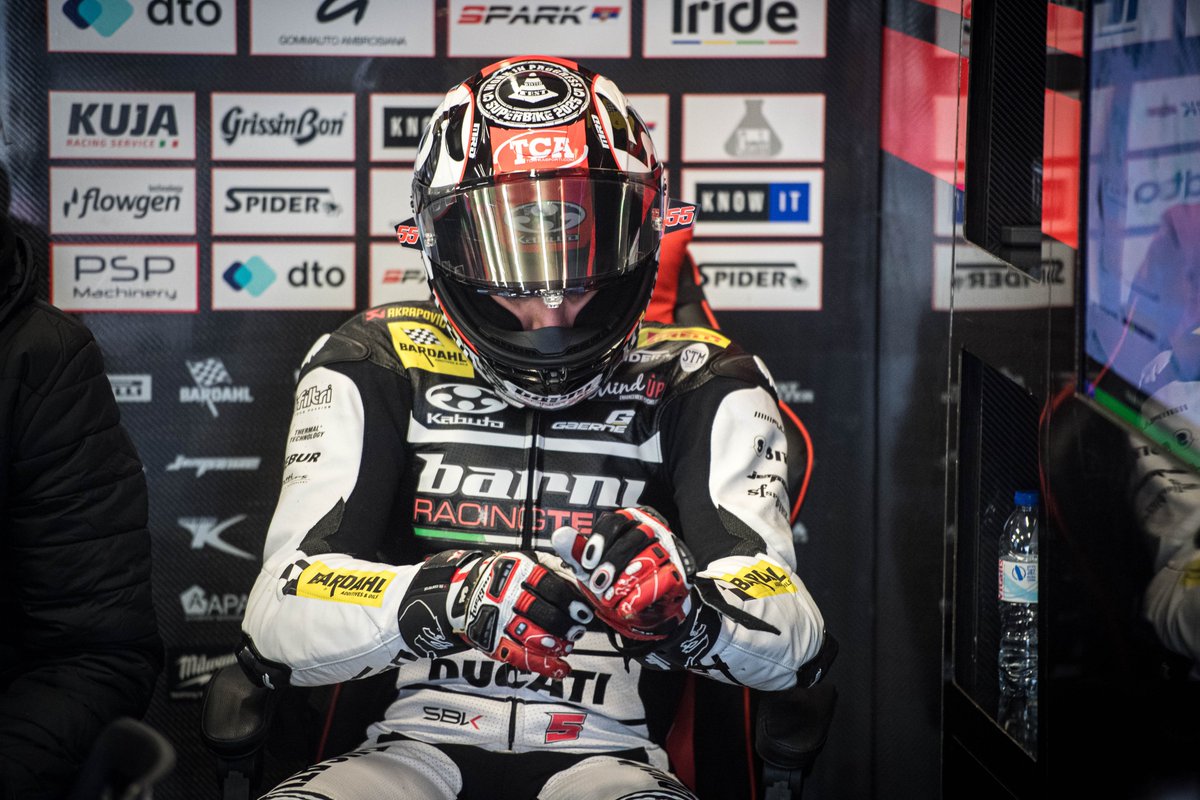 71ManagementLtd's tweet photo. YARI MONTELLA | WSBK 
PRESEASON TEST | PORTIMAO 

The #unpredictable weather conditions over the past two days affected #Yari plans, forcing him to #adapt to a wet track that was far from ideal for testing.

 #SBConsulting #WSBK #Test #YM5 https://t.co/SPFyJSx9Z7