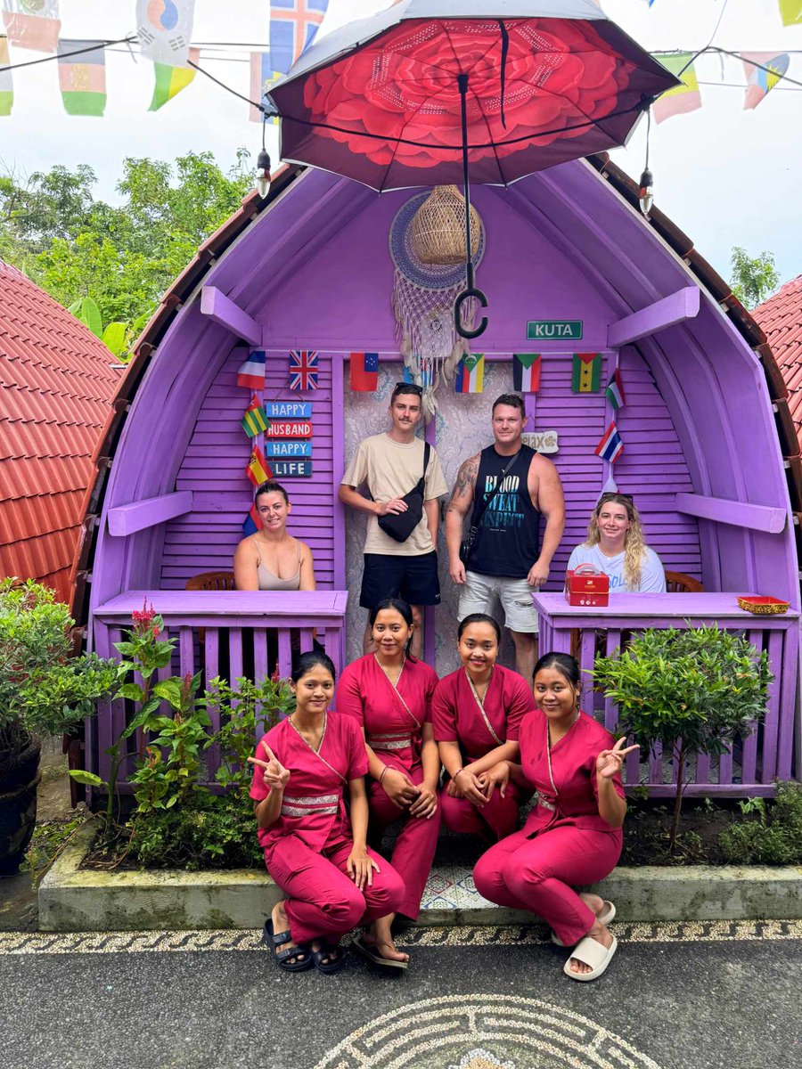 doi_bali's tweet photo. Big thanks to our lovely couple today! 
For coming and having our Spa Treatment
It was a lovely moment to spend with you
Hope to see you again on the next treatment🌸🌺❤
#doibalispa 
#dayspa
#balispa
#highlyrecommendspa https://t.co/uDLSuJ2qpw