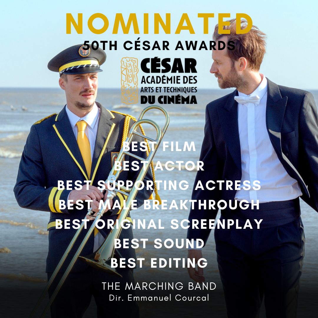 VertigoRel's tweet photo. We're thrilled to see 3 Vertigo titles nominated at this year's César Awards, including an incredible 7 nominations for smash hit #TheMarchingBand which outperformed #Wicked at the French box office this year 🎺🥁 

🍿 #TheMarchingBand & #TheKingdom will both hit cinemas in UK/IE in summer 2025. #TheBeast is now available to stream on @MubiUK. 

🎟️ For more info, tickets, & showtimes, click here 👉 https://t.co/7CbLHJpLaQ