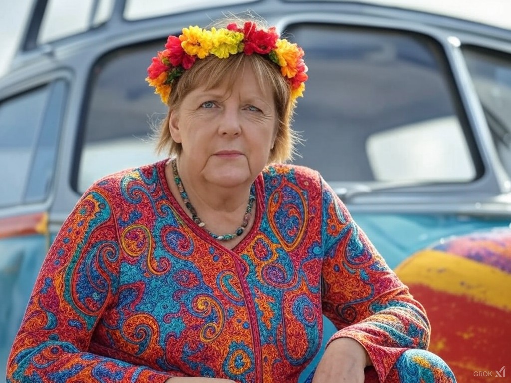 joekae's tweet photo. Warnung! Diese eingeschleußte Undercover Agentin der grünen Partei hat sich lange als Kanzlerin der CDU ausgegeben. Bitte sprechen sie sie nicht an und melden sie sich bei der zuständigen Polizeidienststelle Wackersdorf. #Angela Merkel #Bundestag  #Merz https://t.co/8Bq9rNaYrf