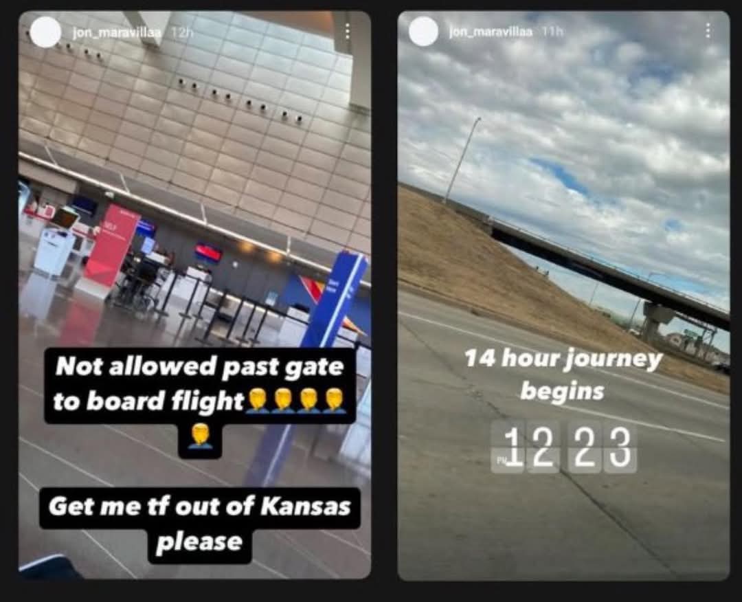 🚨BREAKING ➕POSITIVE➕NEWS📰

U.S. figure skater Jon Maravilla arrived to board Flight 5342, but was turned away at the gate because his dog was too big. Jon Maravilla had to drive for what he thought was an inconvenient 14 hours, but those hours and his dog saved his life. ❤️