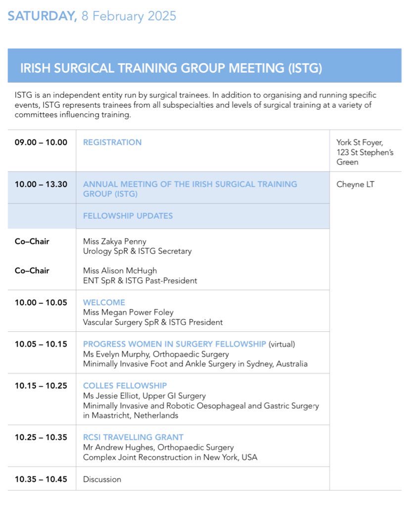 Irish Surgical Training Group (@istgofficial) on Twitter photo Our first special guest for the ISTG Session #RCSICharter Week on Saturday February 8th is PROGRESS Women in Surgery Fellowship recipient Ms Evelyn Murphy <a href="/M2020Ni/">Evelyn Murphy</a> 🦴 Our first special guest for the ISTG Session #RCSICharter Week on Saturday February 8th is PROGRESS Women in Surgery Fellowship recipient Ms Evelyn Murphy <a href="/M2020Ni/">Evelyn Murphy</a> 🦴