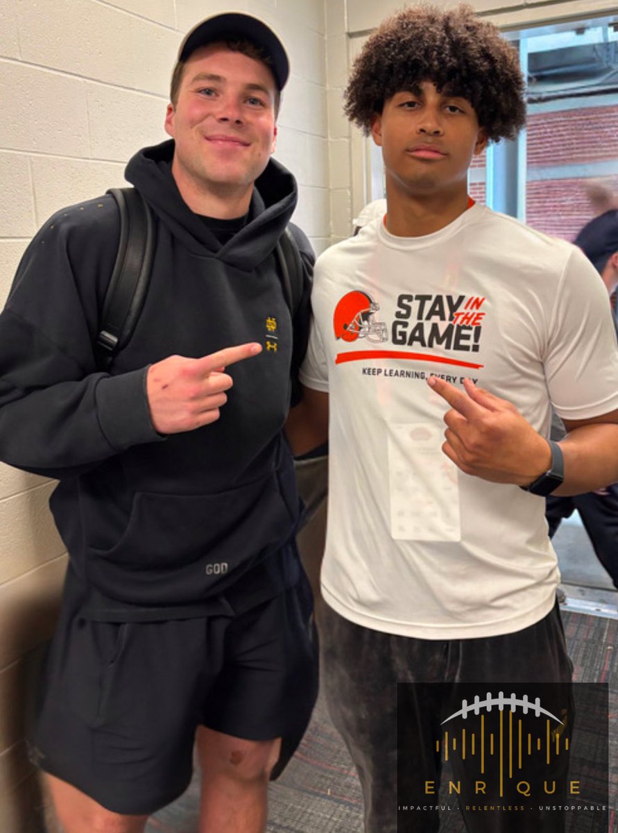 Standing alongside greatness this week at the <a href="/seniorbowl/">Panini Senior Bowl</a> with athletes like <a href="/JaxsonDart/">Jaxson Dart</a>, <a href="/JalenMilroe/">Jalen Milroe</a>, and <a href="/rileyleonard13_/">Riley Leonard</a> .

Their grind fuels my own, and being part of this experience sharpens my focus. Every step forward is a step closer to the ultimate goal. Stay