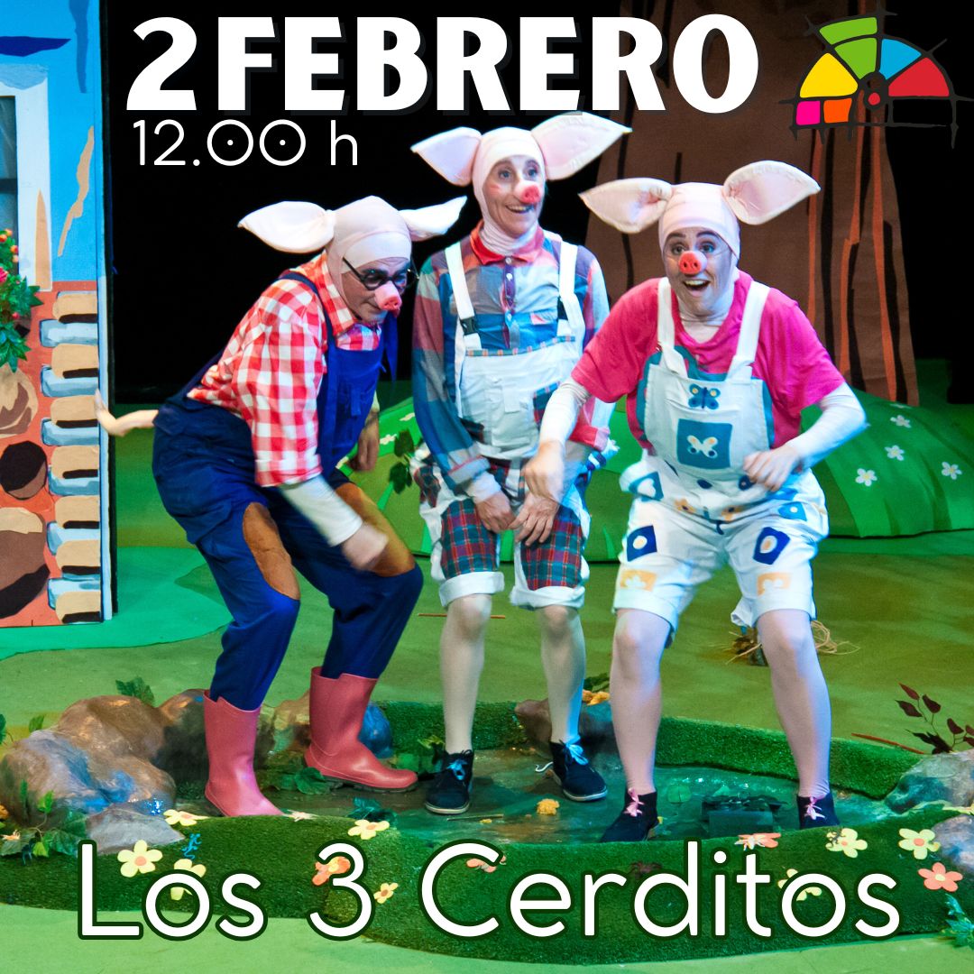 Arrancamos la Programación de Primavera este  DOMINGO 2 de FEBRERO a las 12.00 con el espectáculo más aclamado por nuestro público, la divertida adaptación del cuento LOS 3 CERDITOS🐽🐽🐽

🎟 pupaclown.org/pupaclown/inde… reserva tus entradas, todavía quedan algunas

#teatroenfamilia