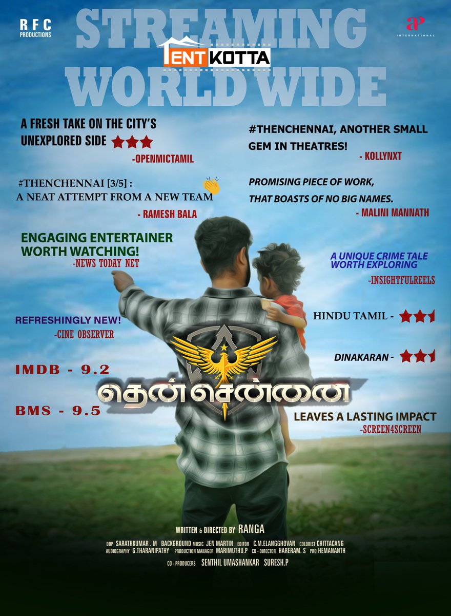 #ThenChennai releasing on <a href="/Tentkotta/">Tentkotta</a>  world wide!

#தென்சென்னை  
<a href="/PATHMAYAN/">SIVA PATHMAYAN</a>
<a href="/nareshiyer/">Naresh iyer</a>
<a href="/Riya1483363/">Riya</a> 
<a href="/elango_kumanan/">Elango Kumanan</a>
<a href="/VatsanM/">Vatsan M Natarajan</a>
<a href="/actor_dhileepan/">Dhileepan Kumar</a>
<a href="/Nedhajii/">Aarubala</a>
<a href="/actor_suma/">Suma</a>
@jenmartinmusic