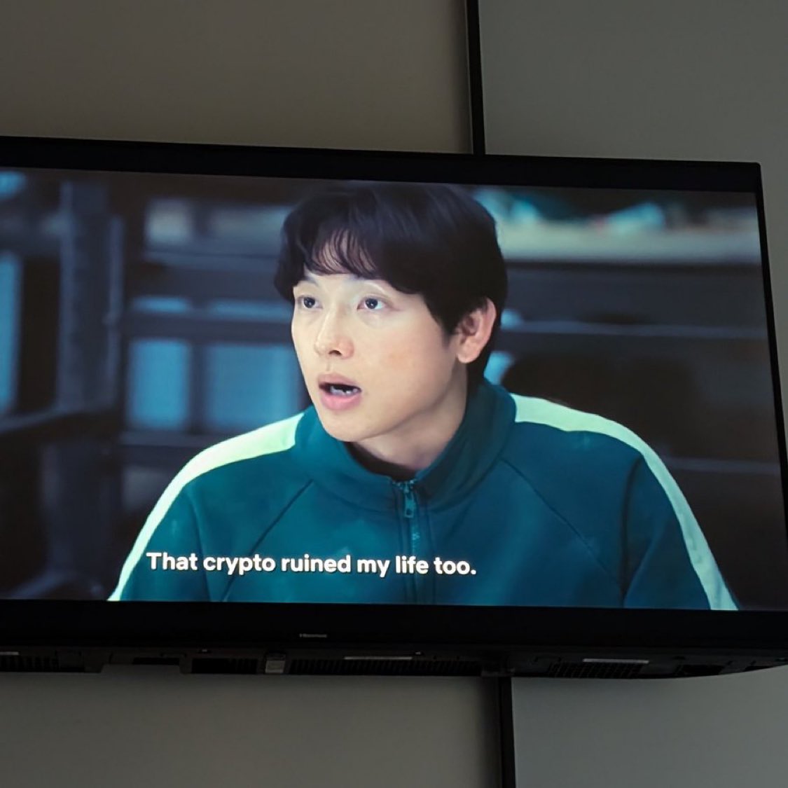 naiivememe's tweet image. Stop thinking about crypto, relax and go watch a good movie 
the movie :