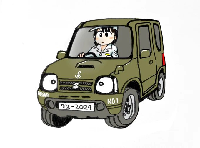 #みんなの描いていて楽しい要素を教えてよジムニー 